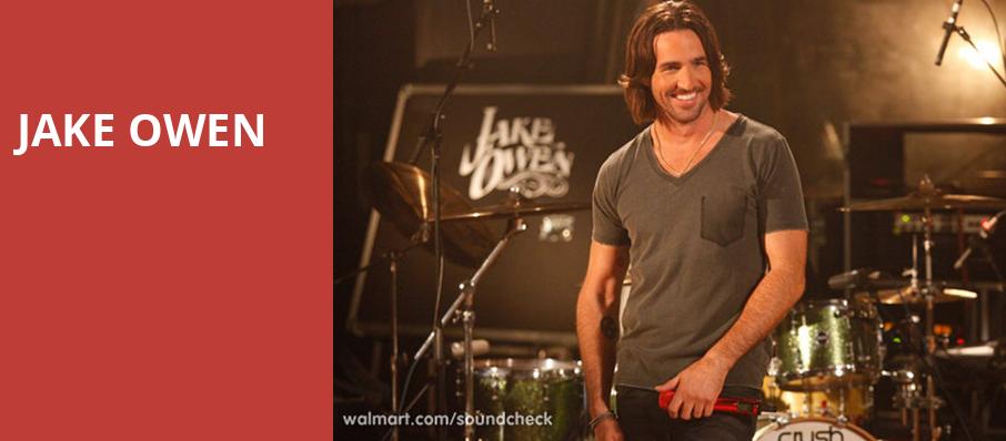 Jake Owen - Kirby Center for the Performing Arts, Wilkes ...